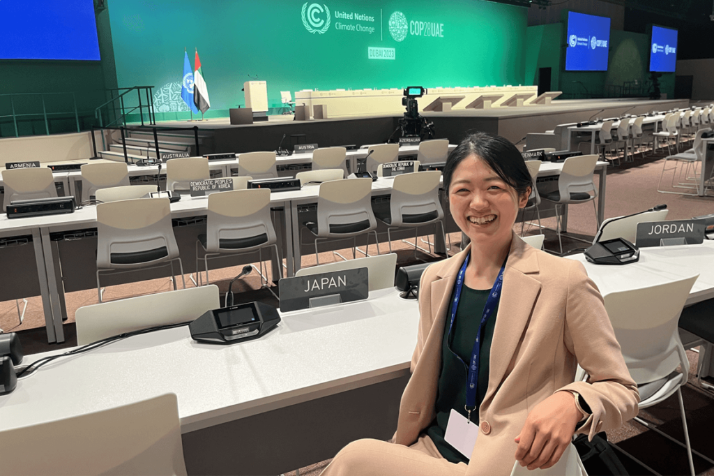 Takei on the ground at COP28 UAE