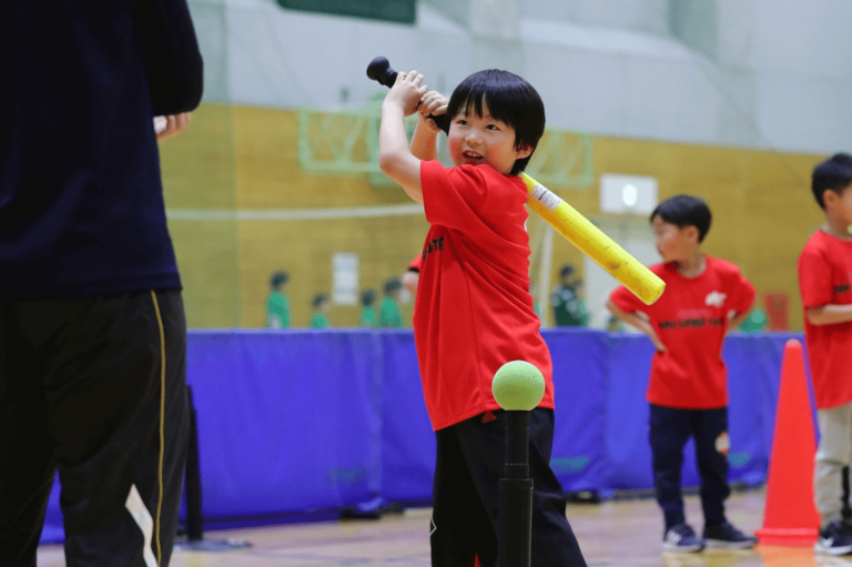 Kids’ challenge at SOMPO BALL GAME FESTA